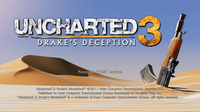 Uncharted 3: Drake's Deception: Game of the Year Edition - Screenshot - Game Title (World) - 1280x720