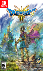 Dragon Quest III HD-2D Remake - Box - Front (North America) - 654x1062