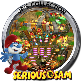Serious Sam Pinball - Fanart - Cart - Front (World) - 888x888