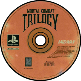 Mortal Kombat Trilogy - Disc (North America) - 700x700