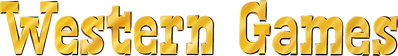 Western Games - Clear Logo (World) - 1200x169
