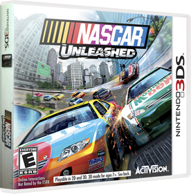 NASCAR: Unleashed - Box - 3D (North America) - 841x856