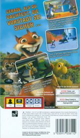 Over the Hedge: Hammy Goes Nuts! - Box - Back (Germany) - 701x1200
