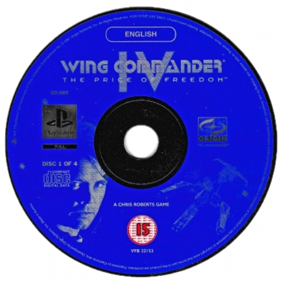 Wing Commander IV: The Price of Freedom - Disc (Europe) - 600x600