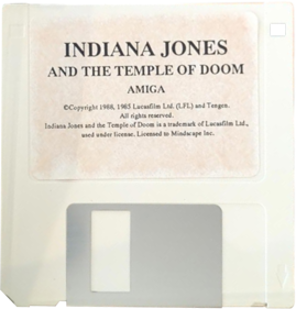 Indiana Jones and the Temple of Doom - Disc (Europe) - 661x690