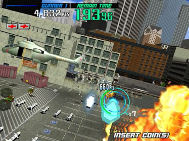 L.A. Machineguns: Rage of the Machines - Screenshot - Gameplay (World) - 640x480