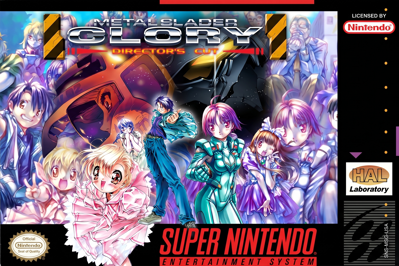 Metal Slader Glory: Director's Cut - Fanart - Box - Front (Brazil) - 2235x1490