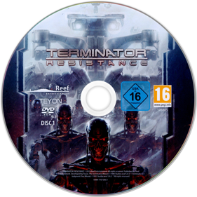 Terminator: Resistance - Disc (Europe) - 1406x1406