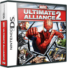 Marvel: Ultimate Alliance 2 - Box - 3D (North America) - 865x878