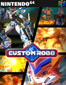 Custom Robo - Fanart - Box - Front (Japan) - 500x646