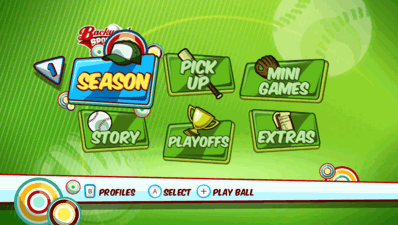 Backyard Sports: Sandlot Sluggers - Screenshot - Game Select (World) - 2443x1380