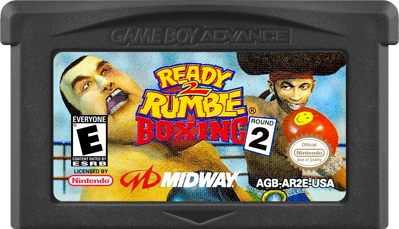 Ready 2 Rumble Boxing: Round 2 - Cart - Front (North America) - 1000x574