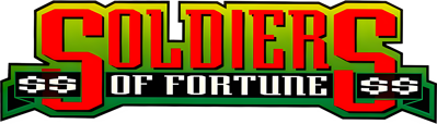 Soldiers of Fortune - Clear Logo (North America) - 2434x696