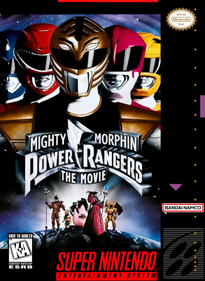 Mighty Morphin Power Rangers: The Movie - Fanart - Box - Front (North America) - 1534x2100
