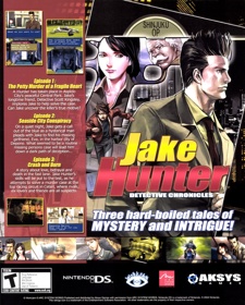 Jake Hunter: Detective Chronicles - Advertisement Flyer - Front (United States) - 1758x2191