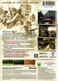 Brothers in Arms: Earned in Blood - Box - Back (Germany) - 568x800