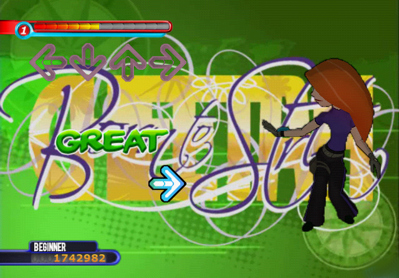 Dance Dance Revolution: Disney Channel Edition - Screenshot - Gameplay (North America) - 640x446
