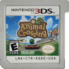 Animal Crossing: New Leaf - Cart - Front (North America) - 1275x1284