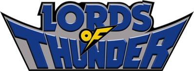 Lords of Thunder - Clear Logo (North America) - 4038x1490