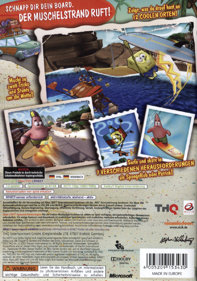 SpongeBob's Surf & Skate Roadtrip - Box - Back (Germany) - 600x855