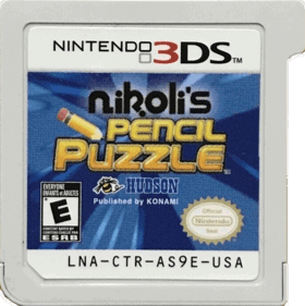 Nikoli's Pencil Puzzle - Cart - Front (North America) - 696x698