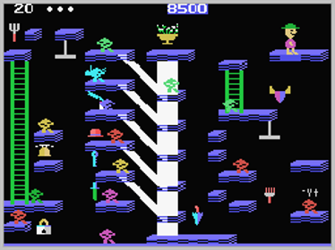 Bounty Bob Strikes Back! - Screenshot - Gameplay (World) - 256x192