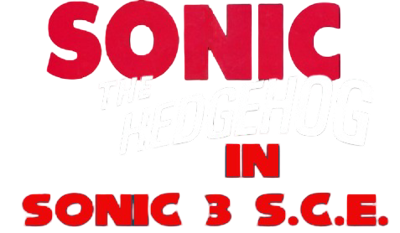 Sonic 1 in Sonic 3 S.C.E. - Clear Logo (World) - 477x278