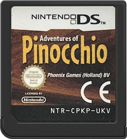 Adventures of Pinocchio - Cart - Front (Europe) - 517x564