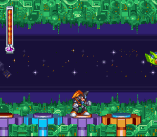 Rockman & Forte - Screenshot - Gameplay (Japan) - 256x224