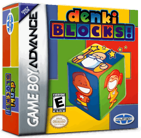 Denki Blocks! - Box - 3D (North America) - 1016x998