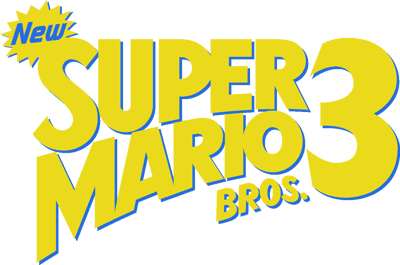 New Super Mario Bros. 3 - Clear Logo (World) - 1307x866