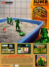 Army Men: Sarge's Heroes - Advertisement Flyer - Front (North America) - 1629x2200