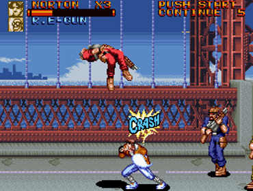 Brawl Brothers - Screenshot - Gameplay (Japan) - 256x194