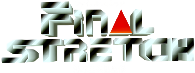 Final Stretch - Clear Logo (Japan) - 4500x1691
