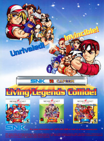 SNK vs. Capcom: The Match of the Millennium - Advertisement Flyer - Front (United States) - 1634x2200
