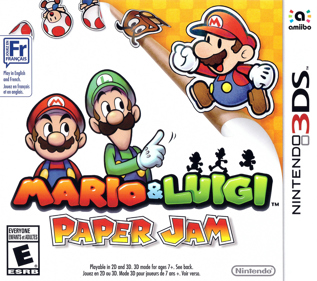 Mario & Luigi: Paper Jam - Box - Front (Canada) - 1400x1240
