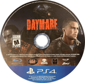 Daymare: 1998 - Disc (North America) - 713x699