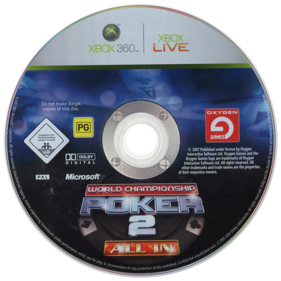 World Championship Poker featuring Howard Lederer: All In - Disc (Europe) - 900x900