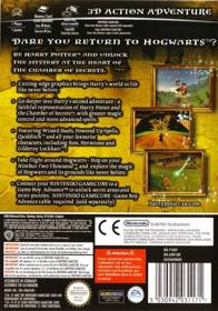 Harry Potter and the Chamber of Secrets - Box - Back (Europe) - 640x914