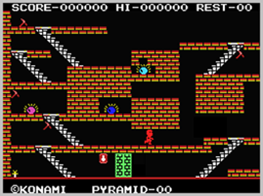 King's Valley - Screenshot - Gameplay (World) - 256x192