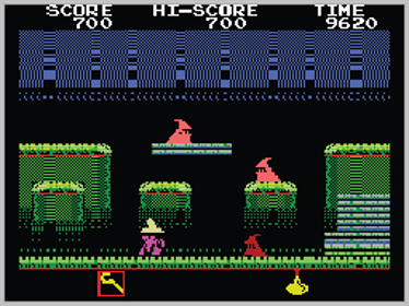 Magical Kid Wiz - Screenshot - Gameplay (World) - 256x192