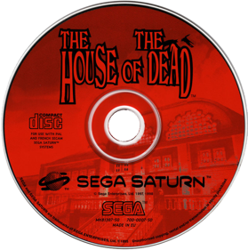 The House of the Dead - Disc (Europe) - 800x805