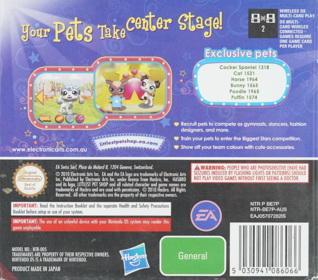 Littlest Pet Shop 3: Biggest Stars Blue Team - Box - Back (Australia) - 1156x1019