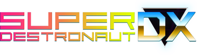Super Destronaut DX - Clear Logo (World) - 770x217