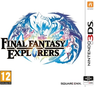 Final Fantasy: Explorers - Box - Front (Europe) - 1271x1174