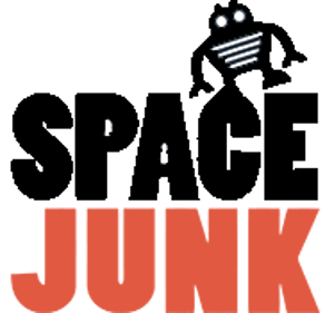 Space Junk - Clear Logo (Europe) - 182x175