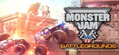 Monster Jam Battlegrounds - Box - Front (World) - 460x215
