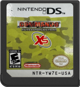 Commando: Steel Disaster - Cart - Front (North America) - 517x564