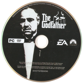 The Godfather: The Game - Disc (The Netherlands) - 975x959