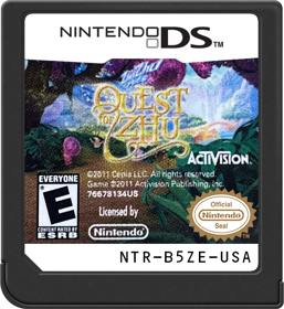 Zhu Zhu Pets: Quest for Zhu - Cart - Front (North America) - 517x564